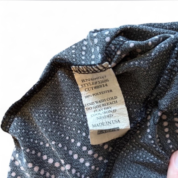 y2k Moa Moa black and pink long sleeve top - Picture 4 of 5